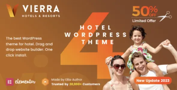 Vierra Hotels & Resorts WordPress Theme