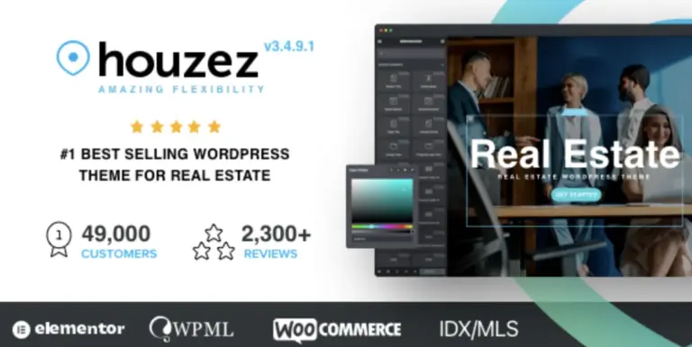 Houzez – Buy Official Licence for Real Estate Success