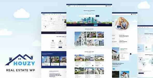 Houzy - Real Estate WordPress Theme 1 Houzy - Real Estate WordPress Theme