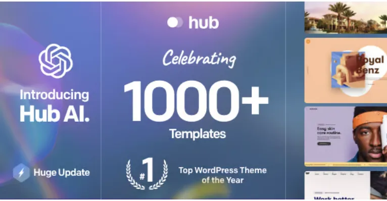 Hub Pro – Responsive Multi-Purpose WordPress Theme 1 Hub Pro WordPress Theme