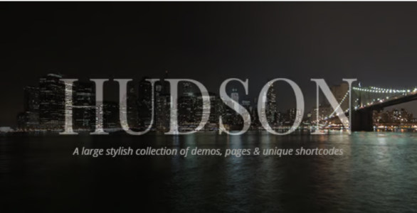 Hudson Stylish Business WordPress Theme