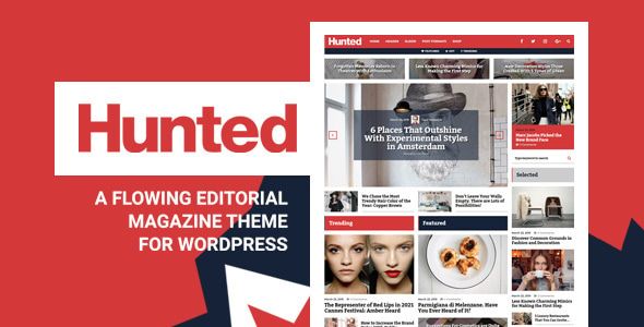 Hunted - Editorial Magazine WordPress Theme 1 Hunted - Editorial Magazine WordPress Theme
