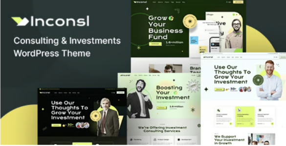 Inonsl Investment Consulting WordPress Theme