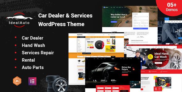 IdealAuto - Car Dealer & Services WordPress Theme 1 Ideal Auto Car Dealer & Services WordPress Theme