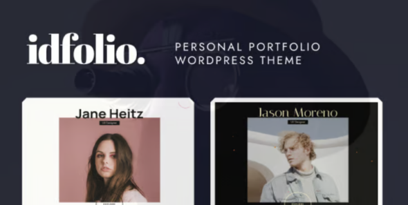 idfolio - Personal Portfolio WordPress Theme