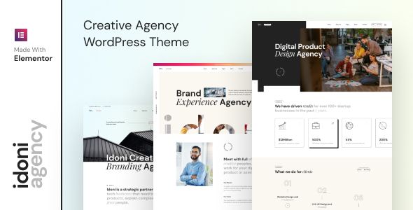 Idoni – Creative Agency WordPress Theme 1 Idoni – Creative Agency WordPress Theme