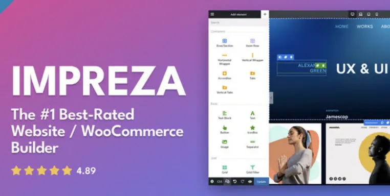 Impreza Pro – WordPress Website and WooCommerce Builder 1 Impreza Pro WordPress Theme
