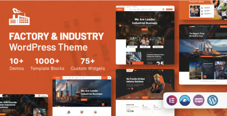 Indsro - Factory & Industry WordPress Theme 1 Indsro - Factory & Industry WordPress Theme