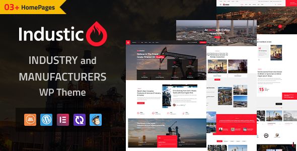 Industico – Industry and Manufacturers WordPress Theme 1 Industico Industry and Manufacturers WordPress Theme