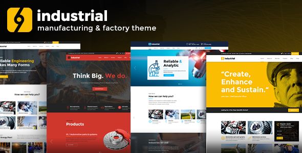 Industrial – Corporate/ Industry Factory 1 Industrial – Corporate/Industry Factory WordPress Theme