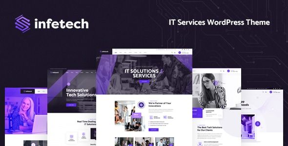 Infetech – IT Services WordPress Theme 1 Infetech IT Services WordPress Theme
