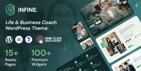 Infine Life and Business Coach WordPress Theme