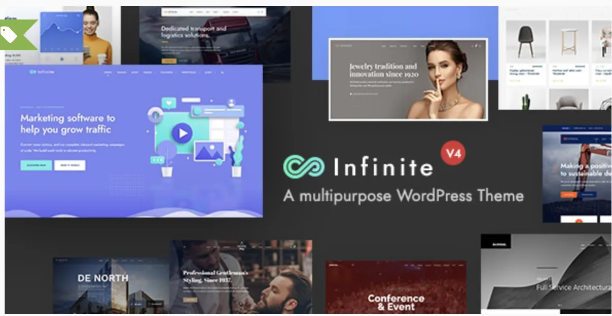 Infinite - Corporate Business WordPress 1 Infinite V4 multipurpose WordPress Theme