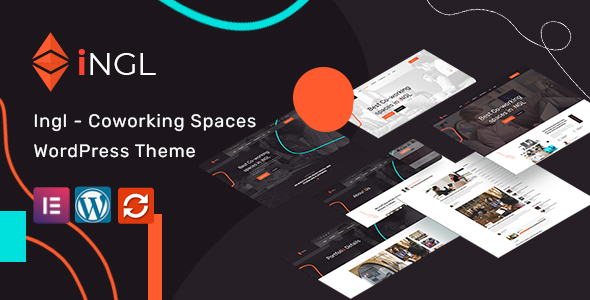Ingl - Coworking Spaces WordPress Theme 1 Ingl - Coworking Spaces WordPress Theme