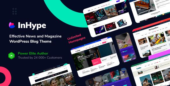 InHype – Blog & Magazine WordPress Theme 1 In Hype – Blog & Magazine WordPress Theme