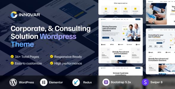 Innovar – A Corporate & Consulting Solution WordPress Theme 1 Innovar – A Corporate & Consulting Solution WordPress Theme