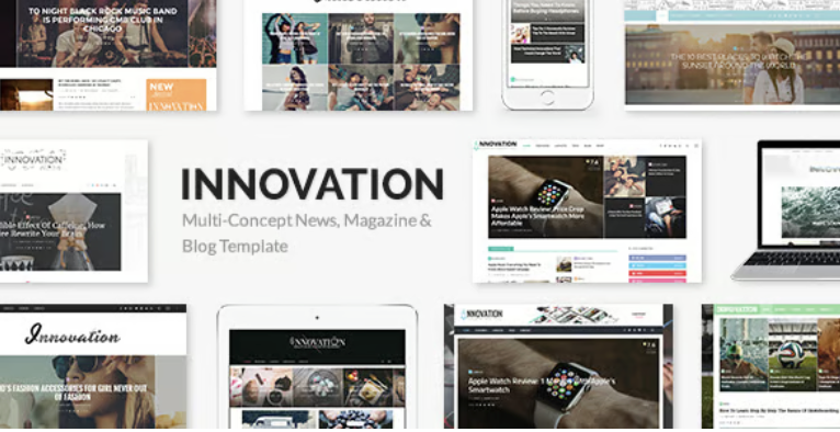Innovation: News, Magazine & Blog WordPress Theme 1 Innovation: News, Magazine & Blog WordPress Theme