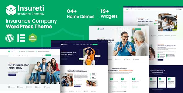 Insureti – Insurance Company WordPress Theme 1 Insureti Insurance Company WordPress Theme