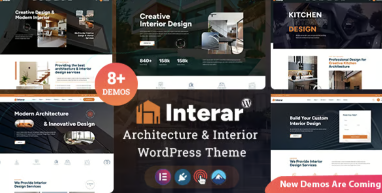 Interar - Interior & Architecture WordPress Theme 1 Interar Architecture & Interior WordPress Theme