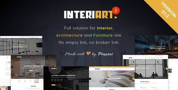 InteriArt – Furniture Interior WordPress Theme 1 Interi Art – Furniture Interior WordPress Theme