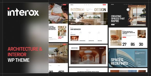 Interox – Architecture Interior Design WordPress Theme 1 Interox Architecture Interior Design WordPress Theme
