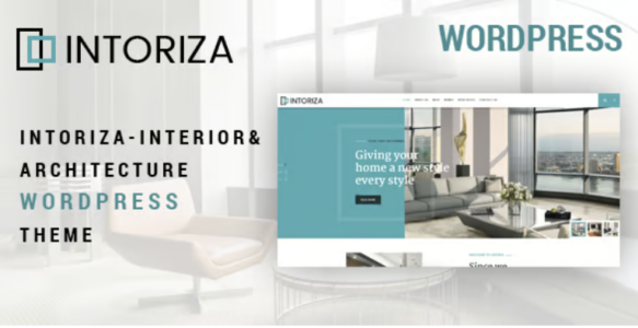 Intoriza - Interior Architecture WordPress Theme