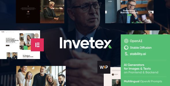 Invetex - Consulting & Investment Theme 1 Invetex - Consulting & Investment WordPress Theme