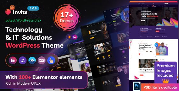 Invite – IT Solutions Technology 1 Invite – IT Solutions Technology WordPress Theme