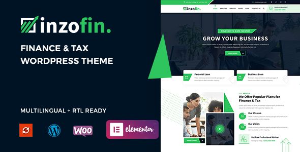 Inzofin – Finance Tax WordPress Theme 1 Inzofin – Finance Tax WordPress Theme