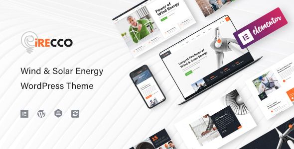 iRecco – Wind Solar Energy WordPress Theme 1 i Recco – Wind Solar Energy WordPress Theme