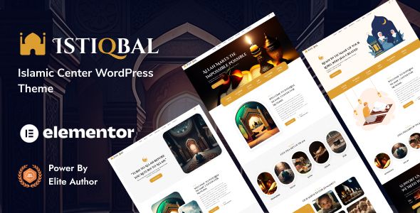 Istiqbal - Islamic Center & Mosque WordPress Theme 1 Istiqbal Islamic Center WordPress Theme