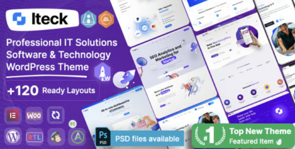 Iteck Software & Technology WordPress Theme