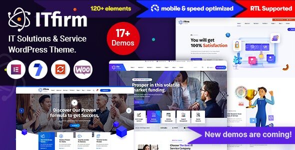 Itfirm - IT Solutions & Services WordPress Theme 1 Itfirm - IT Solutions & Service WordPress Theme