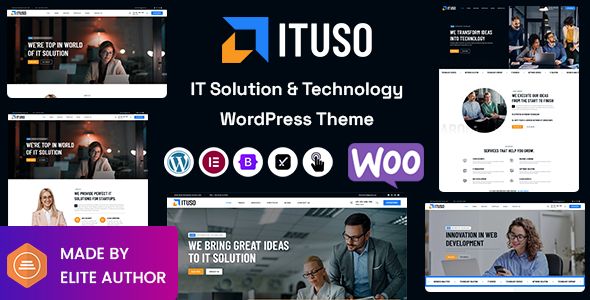Ituso – IT Solutions Technology WordPress Theme 1 Ituso – IT Solutions Technology WordPress Theme