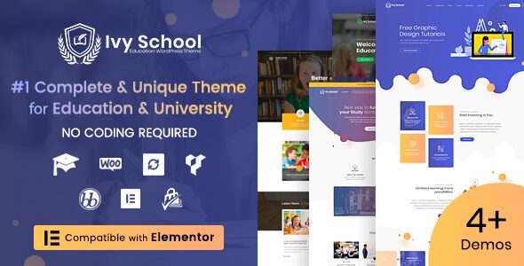 IvyPrep - Education & School WordPress Theme 1 Ivy Prep - Education & School WordPress Theme