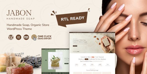 Jabon - Handmade Organic Soap WordPress Theme 1 Jabon Handmade Organic Soap WordPress Theme