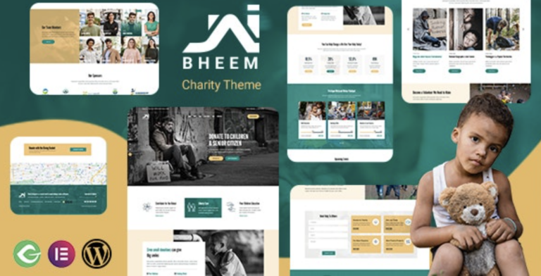 Jai Bheem – Charity Donation WordPress Theme
