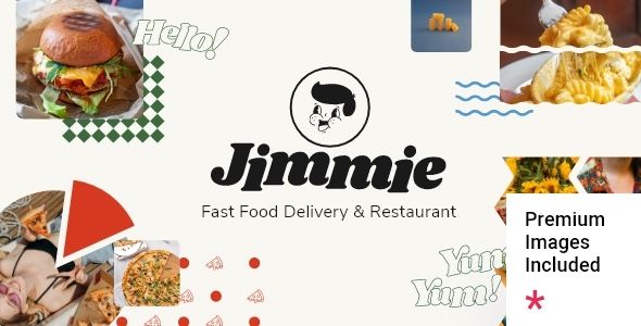 Jimmie – Fast Food Delivery and Restaurant Theme 1 Jimmie – Fast Food Delivery and Restaurant WordPress Theme