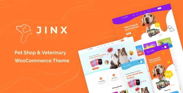 Jinx – Pet Shop Veterinary WooCommerce Theme 1 Jinx Pet Shop Veterinary Woo Commerce Theme