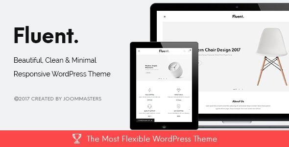 JMS Fluent - Creative Multi-Purpose WooCommerce Theme 1 Fluent WordPress Theme
