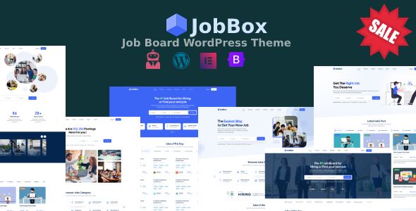 JobBox – Job Board & Career Portal Recruitment Agency WordPress Theme 1 Job Box WordPress Theme