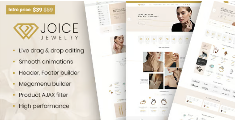 Joice - Jewelry & Watches Store WordPress Theme 1 Joice Jewelry & Watches Store WordPress Theme