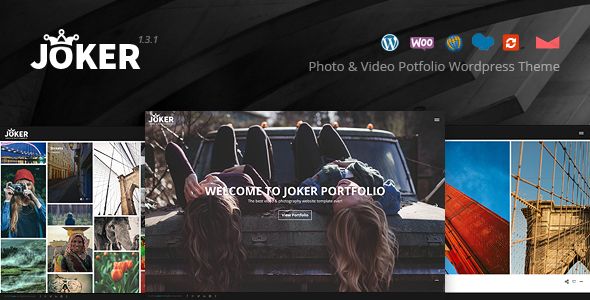 Joker – Photo Video Portfolio WordPress Theme for Photographers 1 Joker – Photo Video Portfolio WordPress Theme
