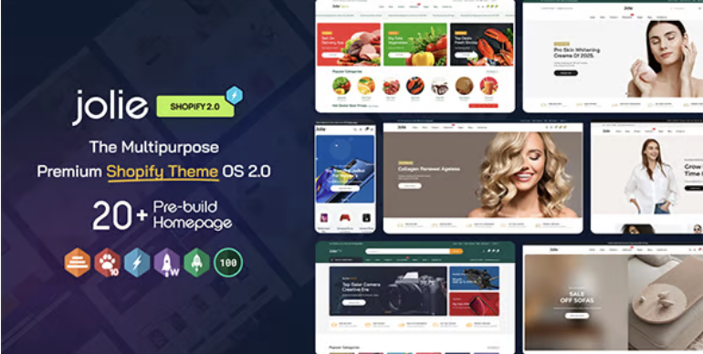 Jolie - Fastest Shopify Theme 1 Jolie - Fastest Shopify Theme WordPress Theme