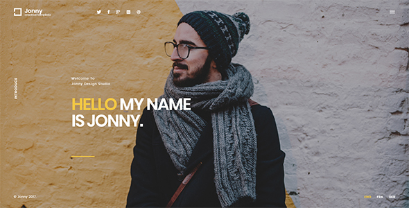 Jonny - Personal WordPress Theme 1 Jonny - Personal WordPress Theme
