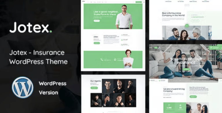 Jotex – Insurance WordPress Theme