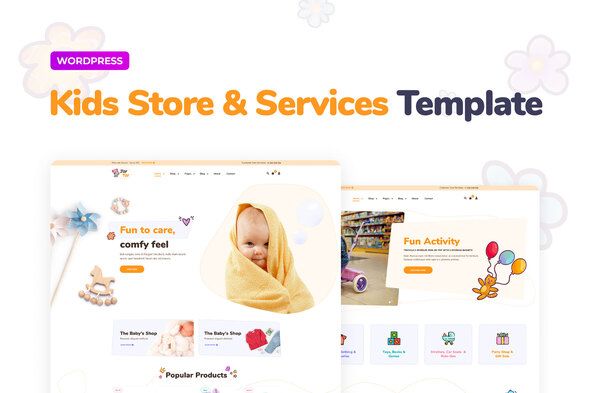 JoyToy – Kids Store Elementor Template Kit 1 Joy Toy Kids Store Elementor Template Kit