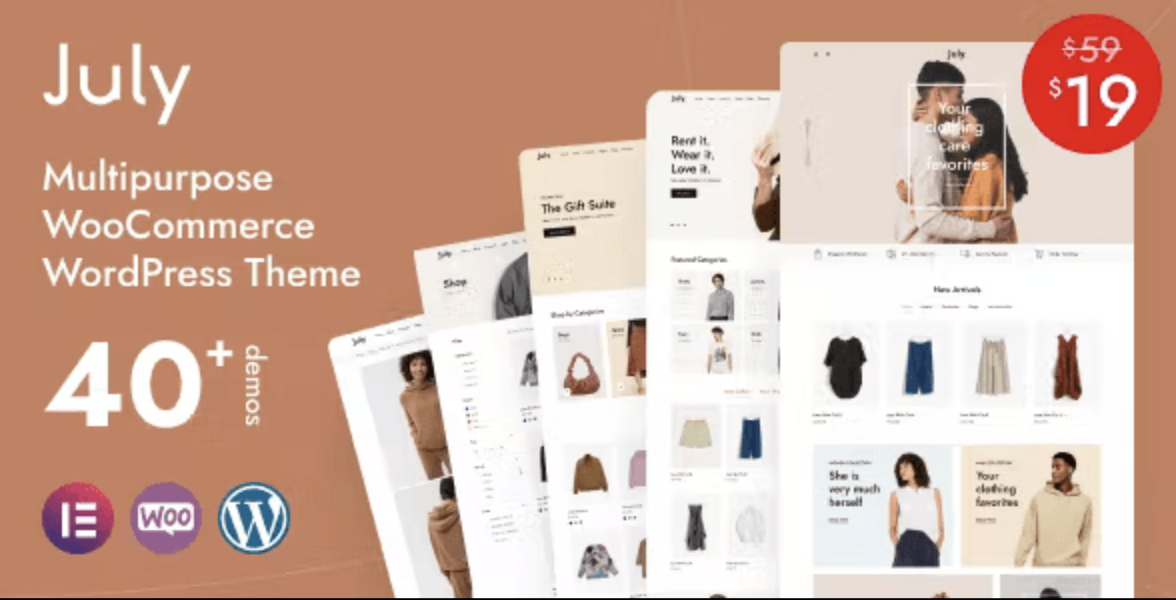 July – eCommerce WordPress Theme 1 July – e Commerce WordPress Theme