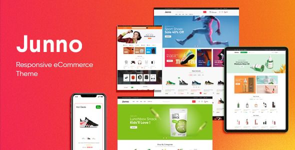 Junno - Multipurpose WooCommerce WordPress Theme 1 Junno Responsive eCommerce Theme