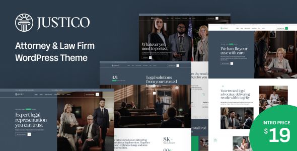 Justico – Attorney Law Firm WordPress Theme 1 Justico – Attorney Law Firm WordPress Theme